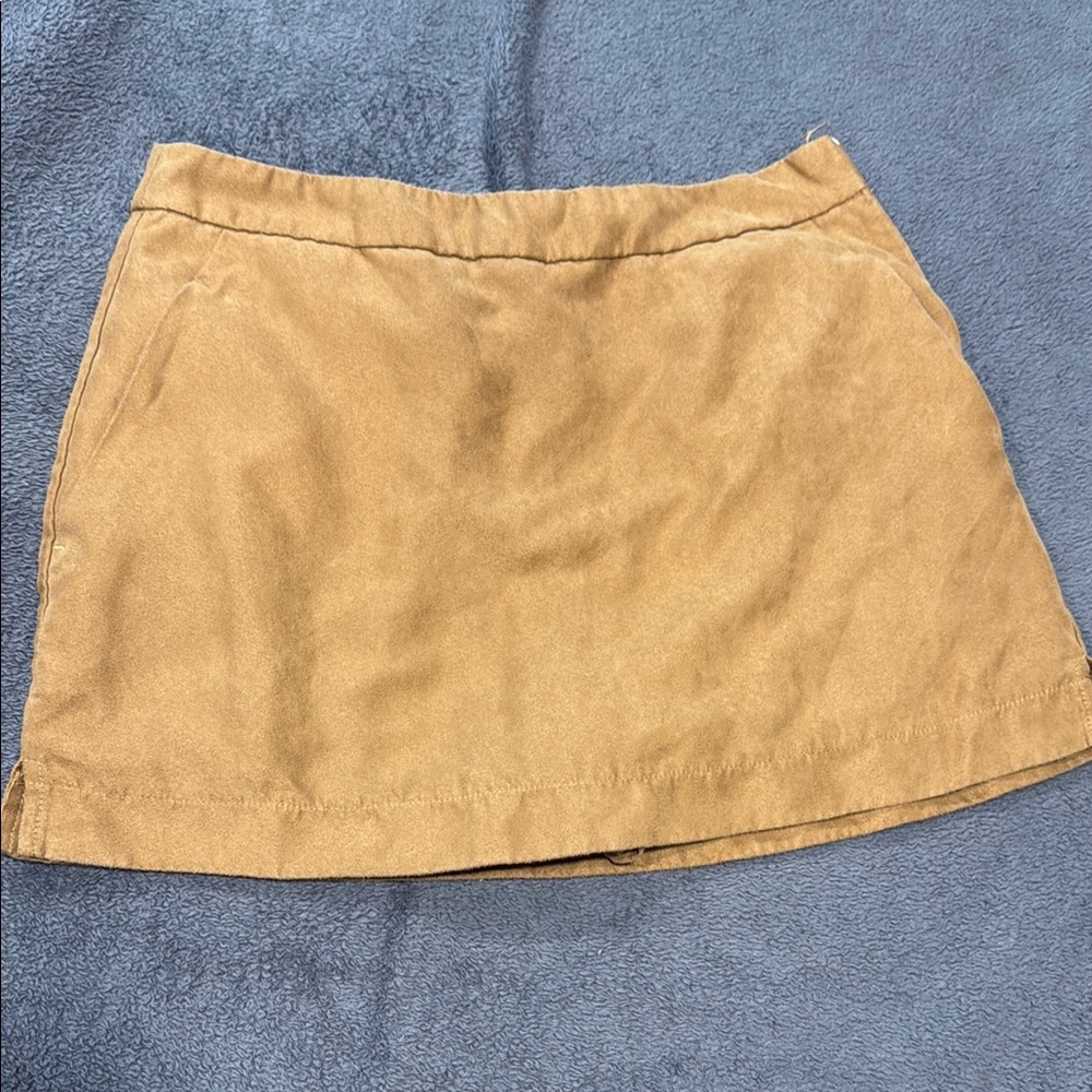 Forever 21 Tan A-line Mini Skort Casual